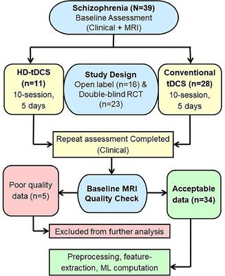 Superior temporal gyrus functional connectivity predicts transcranial direct current stimulation response in Schizophrenia: A machine learning study
